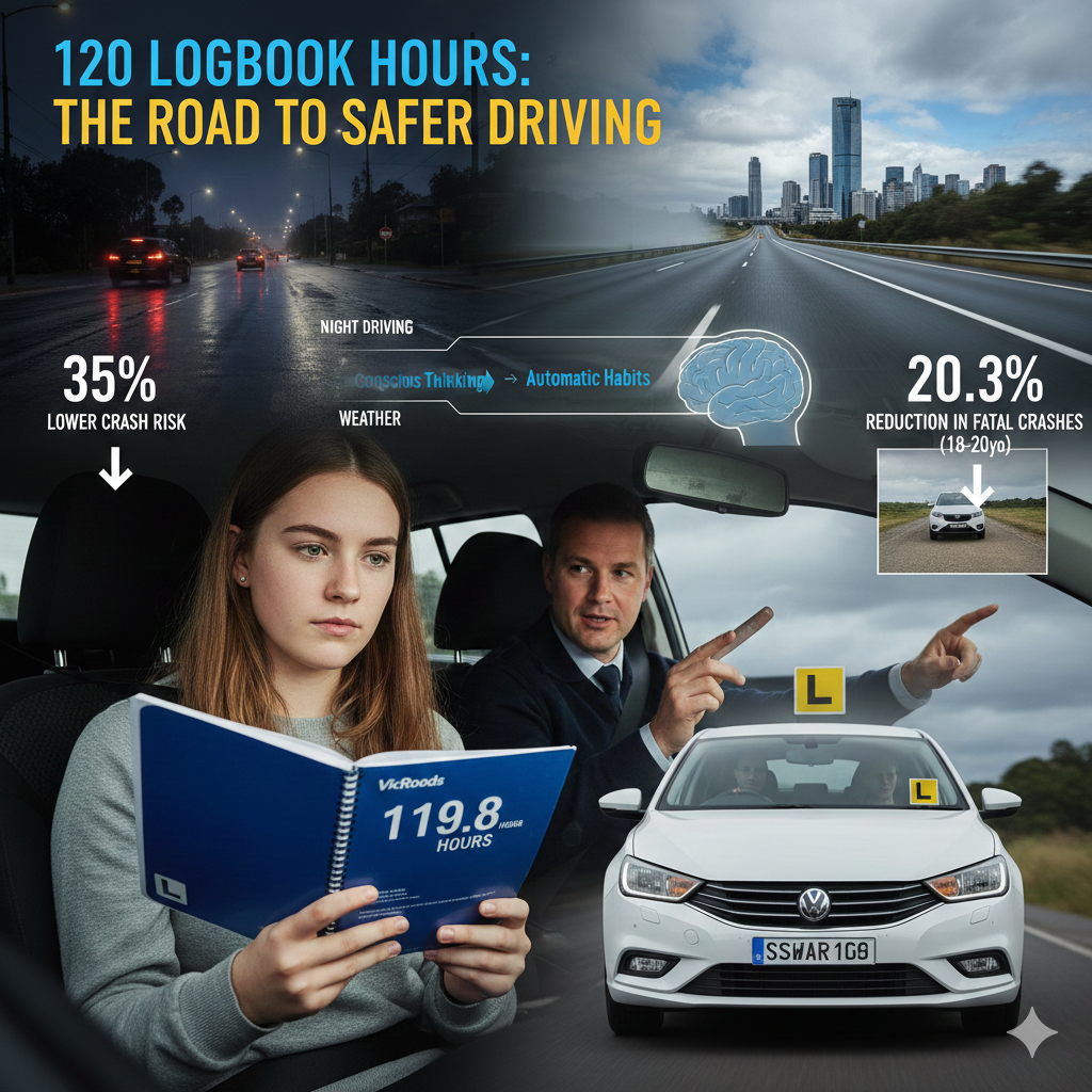 Why Do I Need 120 Logbook Hours to Take a Driving Test?