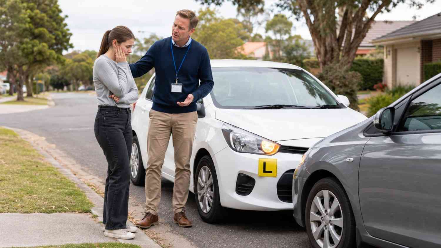 What happens if you Crash During a Driving Lesson?