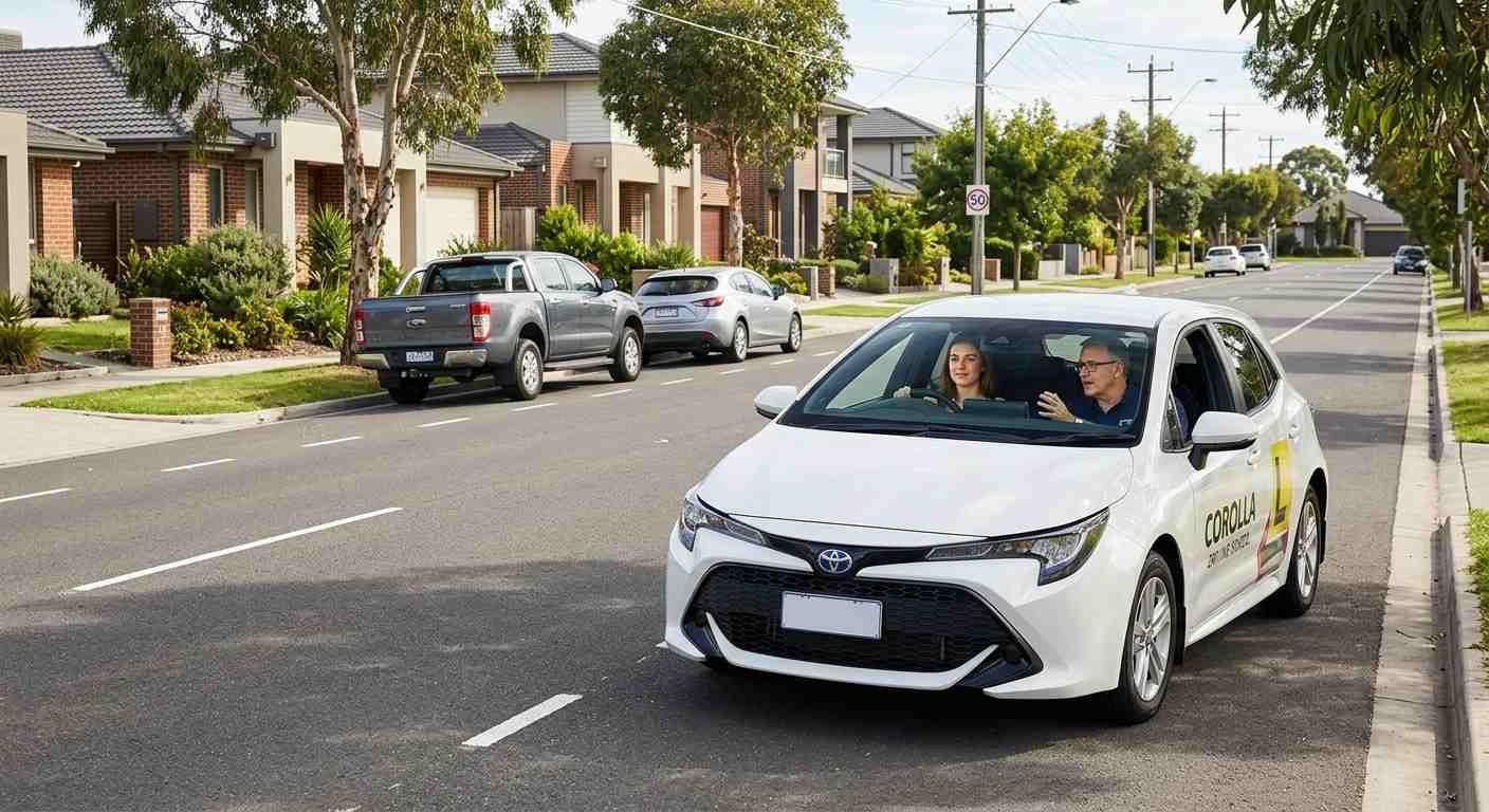 driving practice area in melbourne for beginner driver
